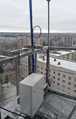 Антенна на вышке